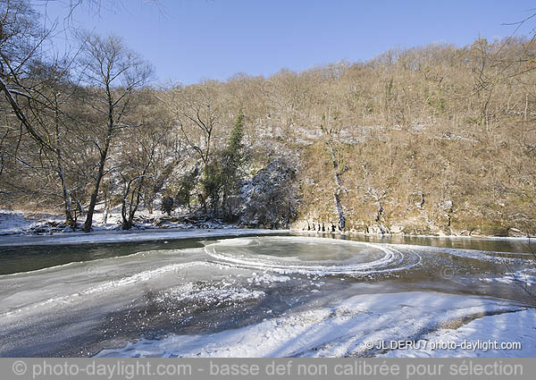 Ourthe en hiver